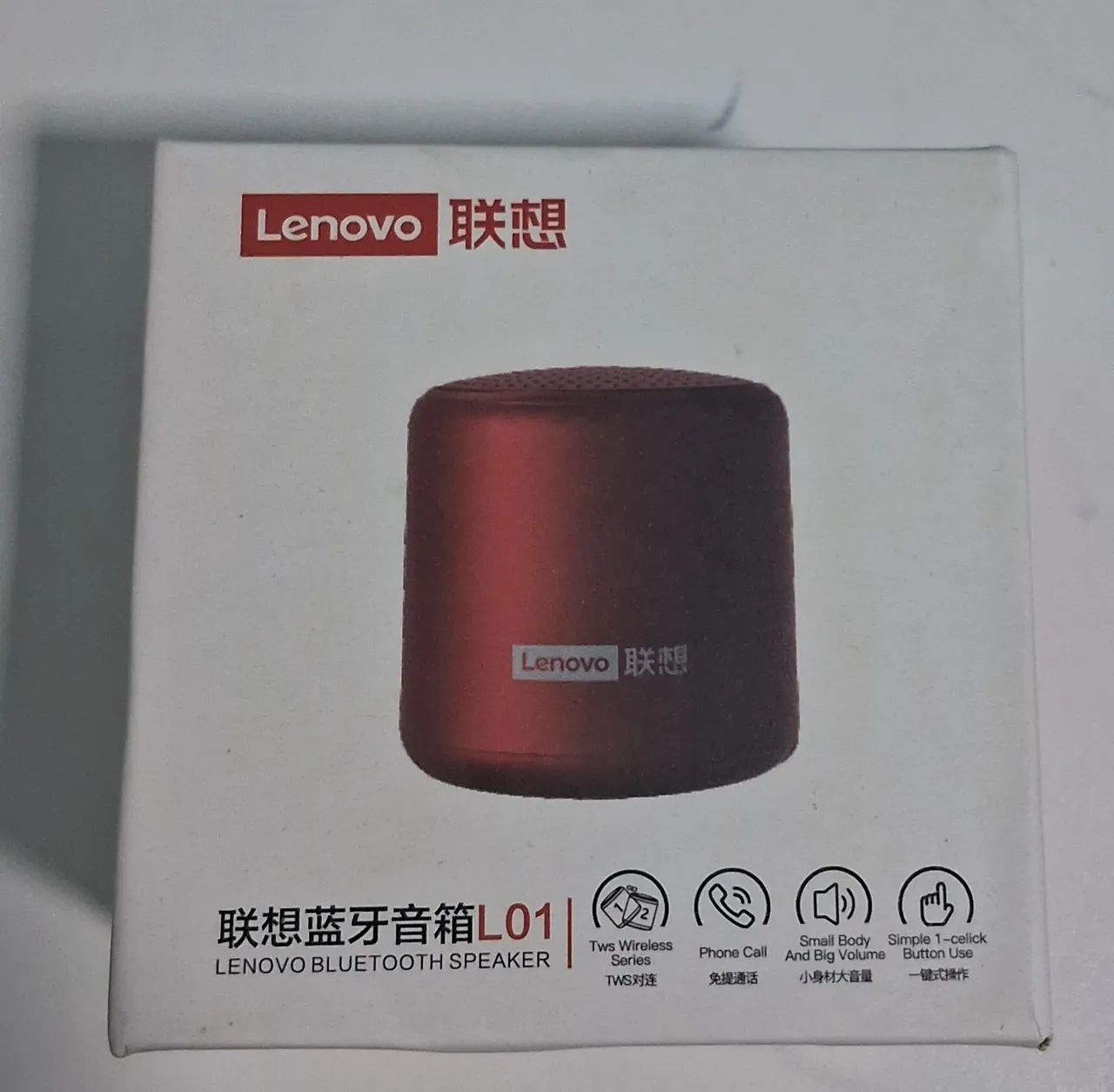Mini caixinha Bluetooth lenovo