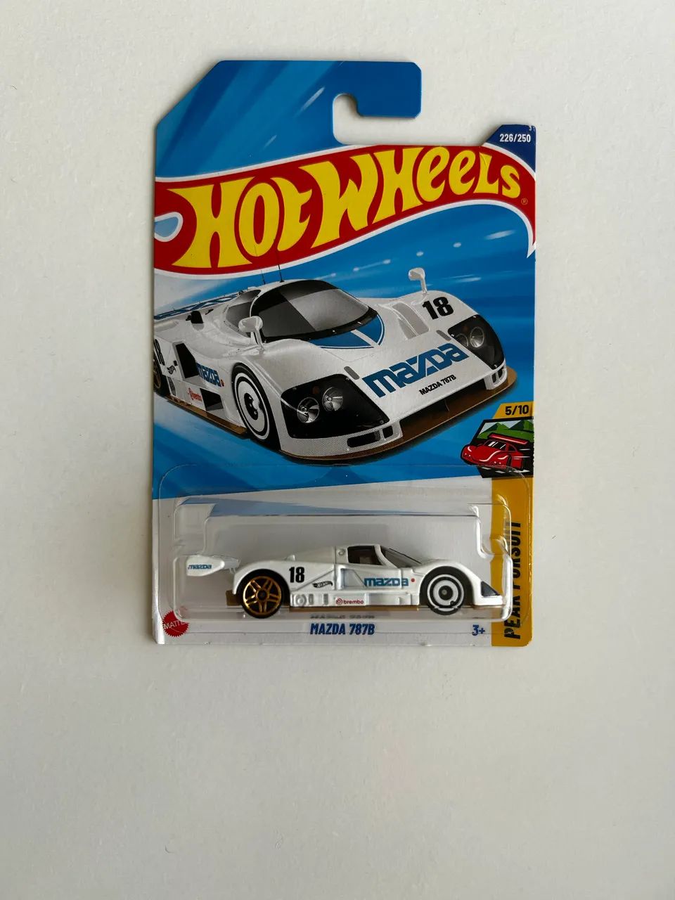 Hot Wheels Mazda 787B Branco 