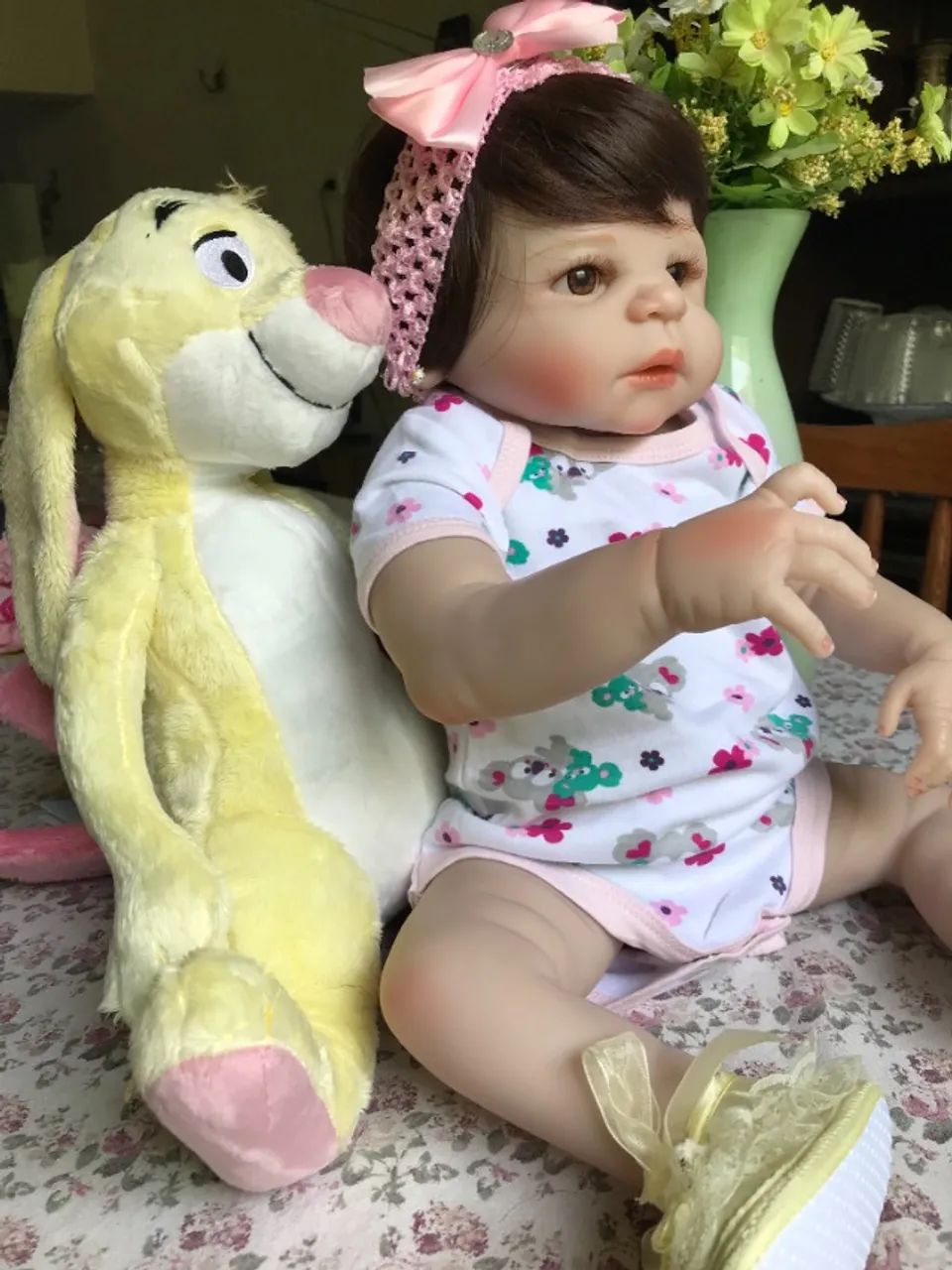 Boneca Realista Reborn Silicone - Foto 3