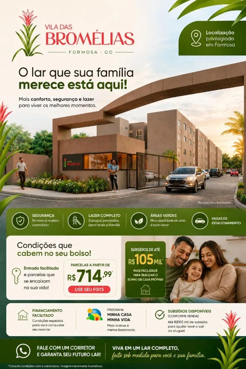 Apartamento, 2 quartos em Formosa Go - Foto 2