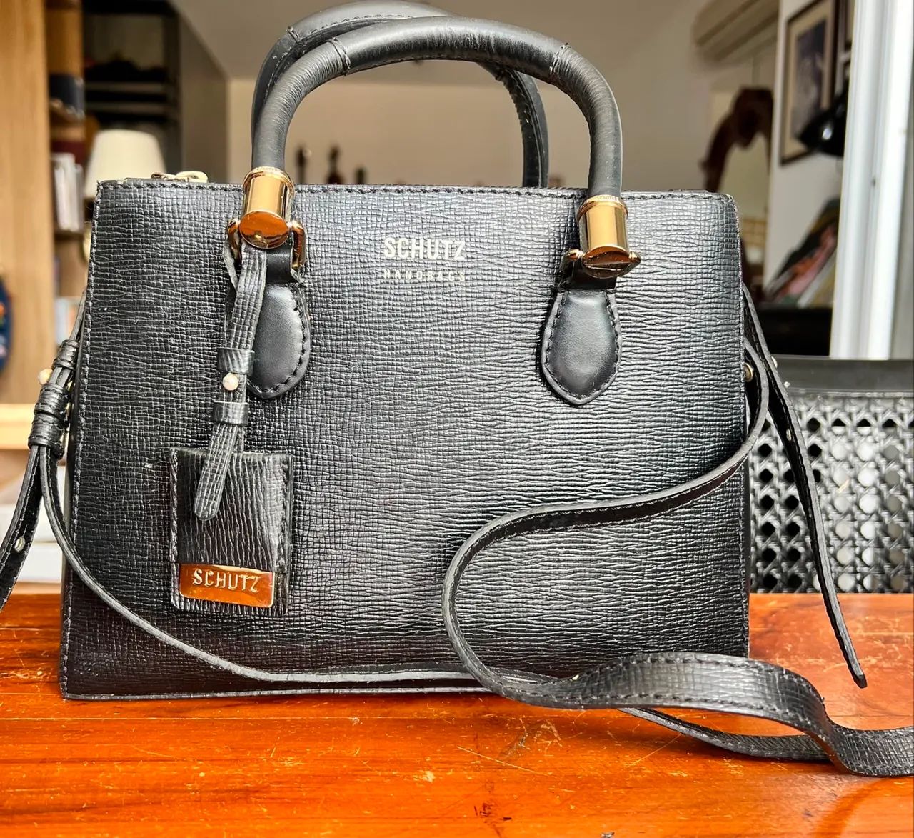 Bolsa de couro Schütz handbag Lorena.