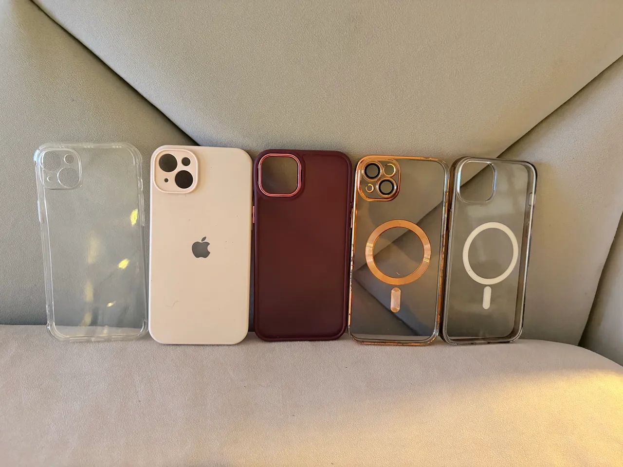 Kit 5 Capinhas IPhone 14 Plus
