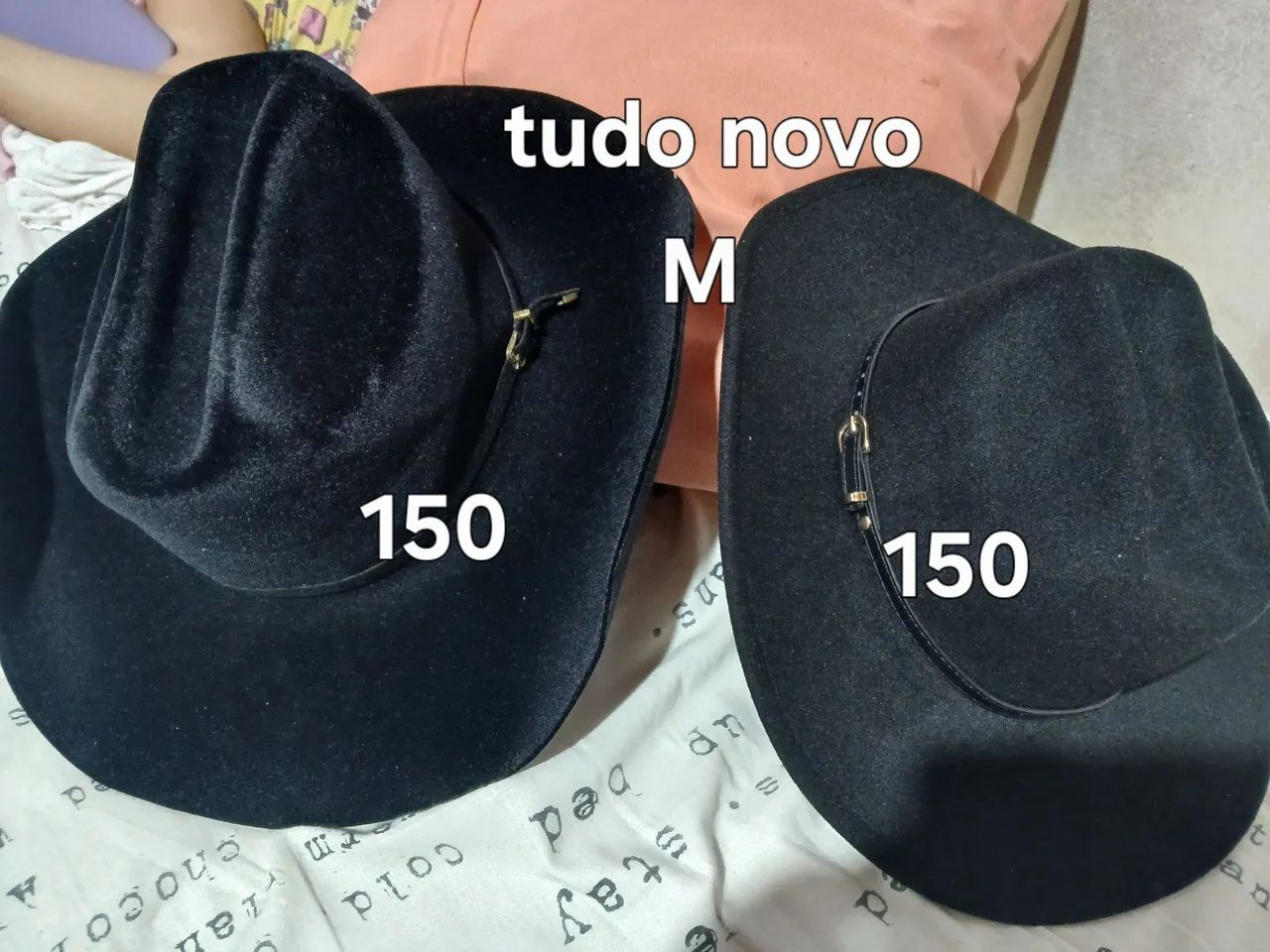 Vendo o chapéu de country  
