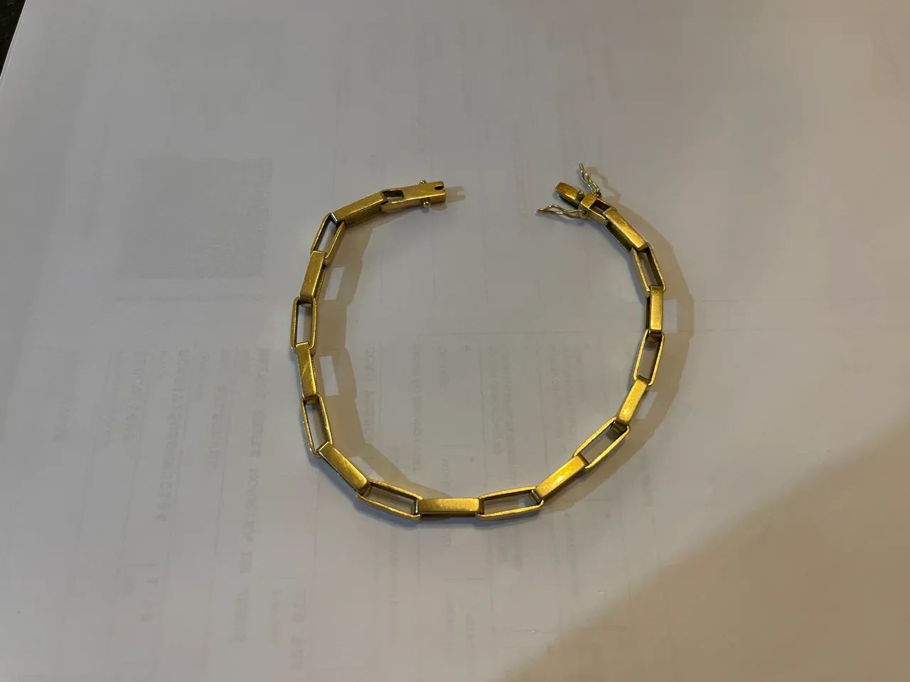 Pulseira em Ouro 18K 750 - 21,3g - Peça Robusta e Elegante - Foto 3