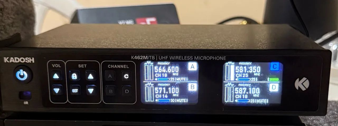 MICROFONE KADOSH DUPLO COM TALKBACK - Foto 2