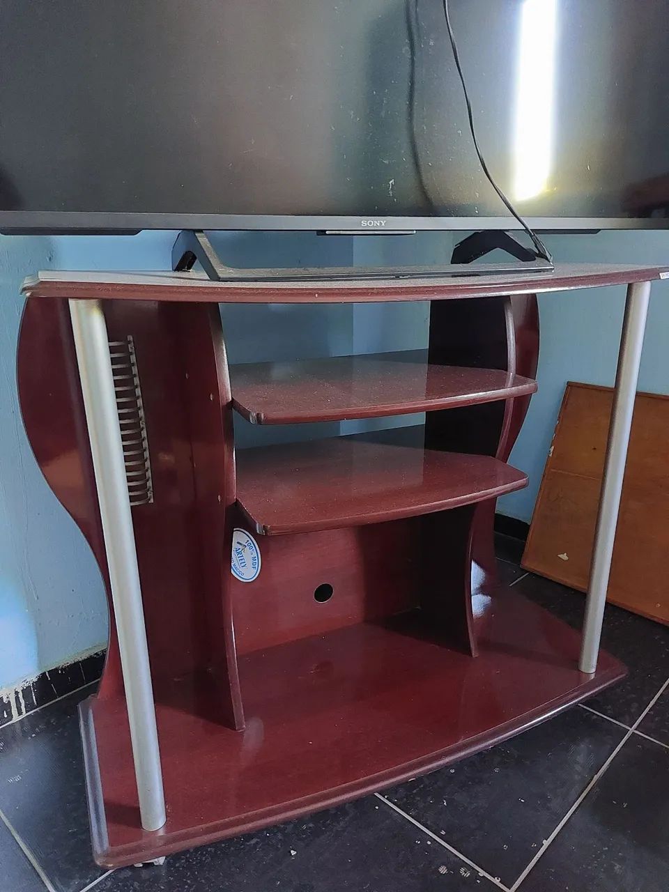 Rack de tv usado 