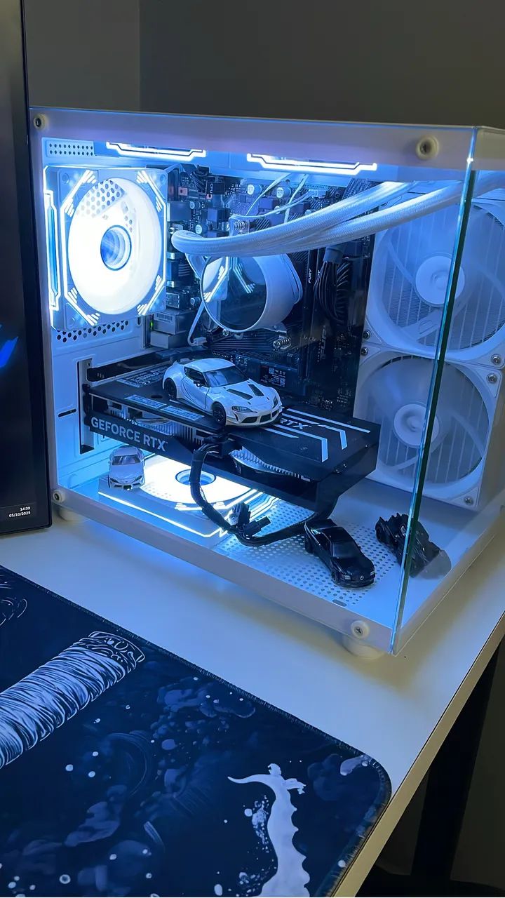 Pc Gamer - Ryzen 5 5500/RTX 4060 - Roda Tudo (Apenas o PC) - Foto 4