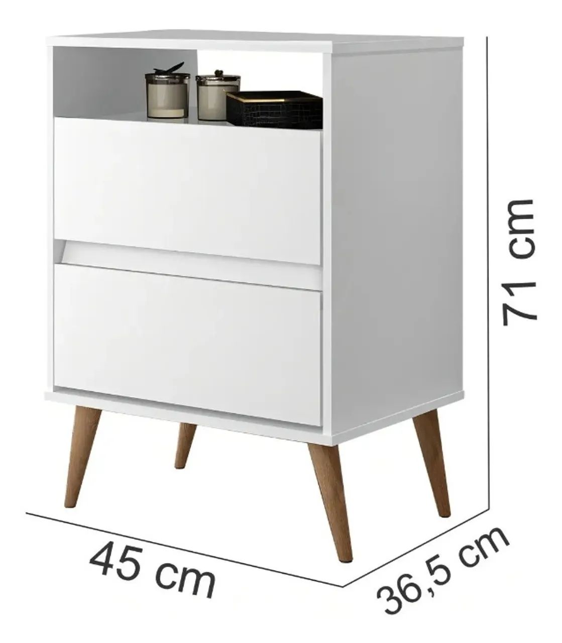 Mesa de cabeceira (2 und) - Foto 2