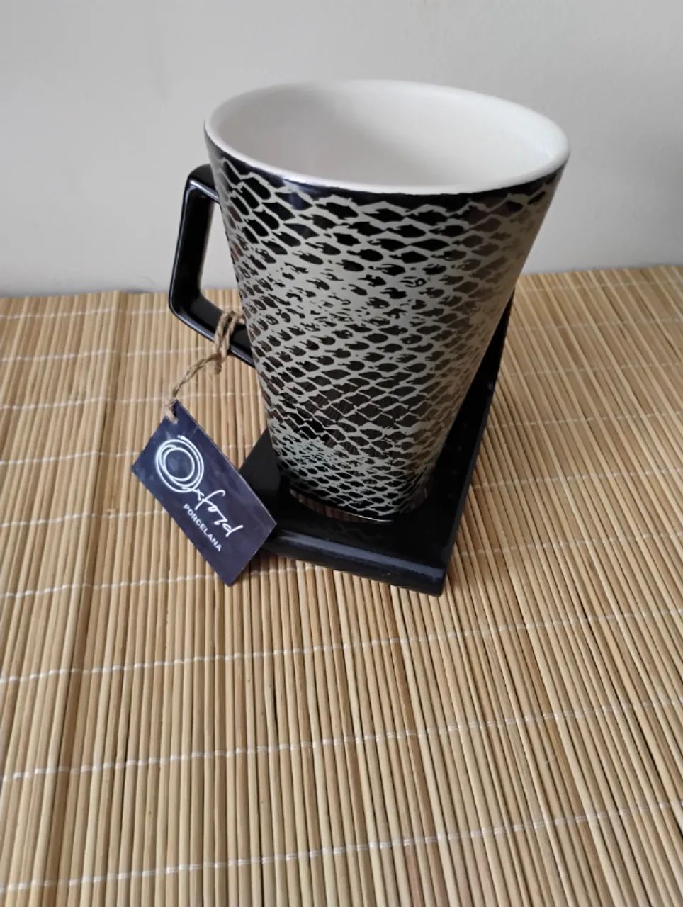 CANECA PORCELANA QUARTIER OXFORD 350ML - Foto 2