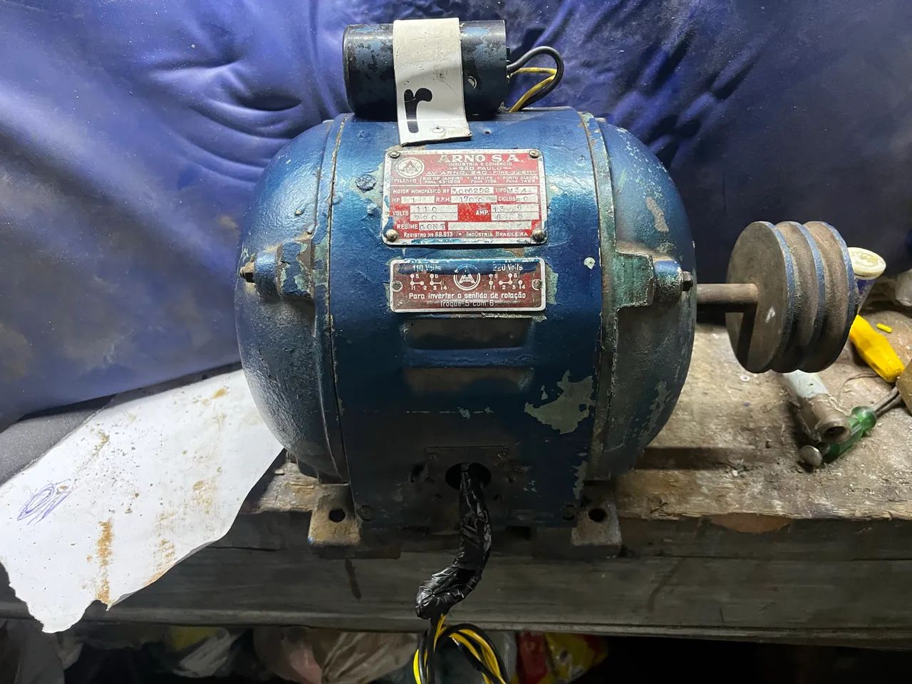 Motor eletrônico de 127 V estado de zero - Foto 3