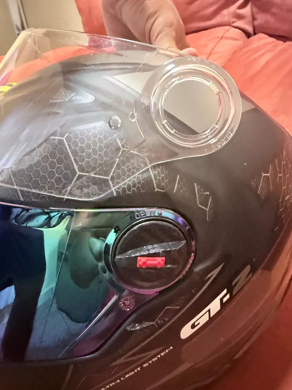 Capacete em bom estado