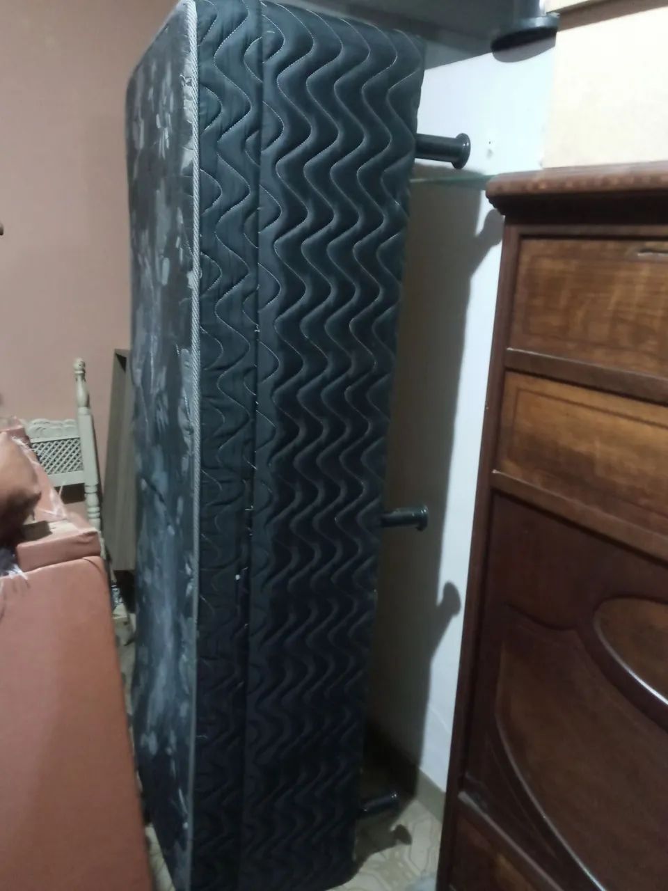 Cama box solteiro usada