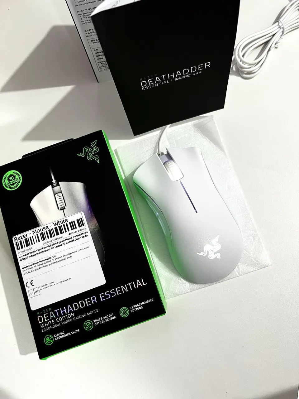 Mouse Gamer Razer Deathadder essential  - Foto 2