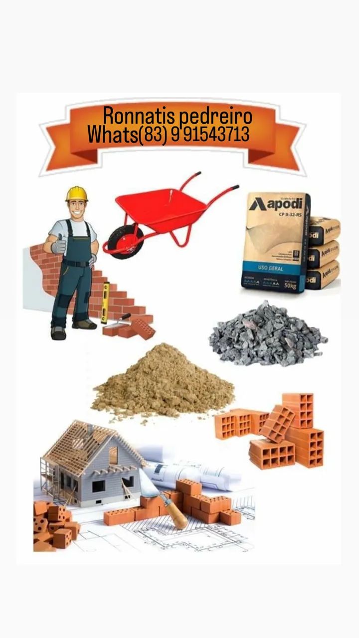 Pedreiro, fale comigo agora 