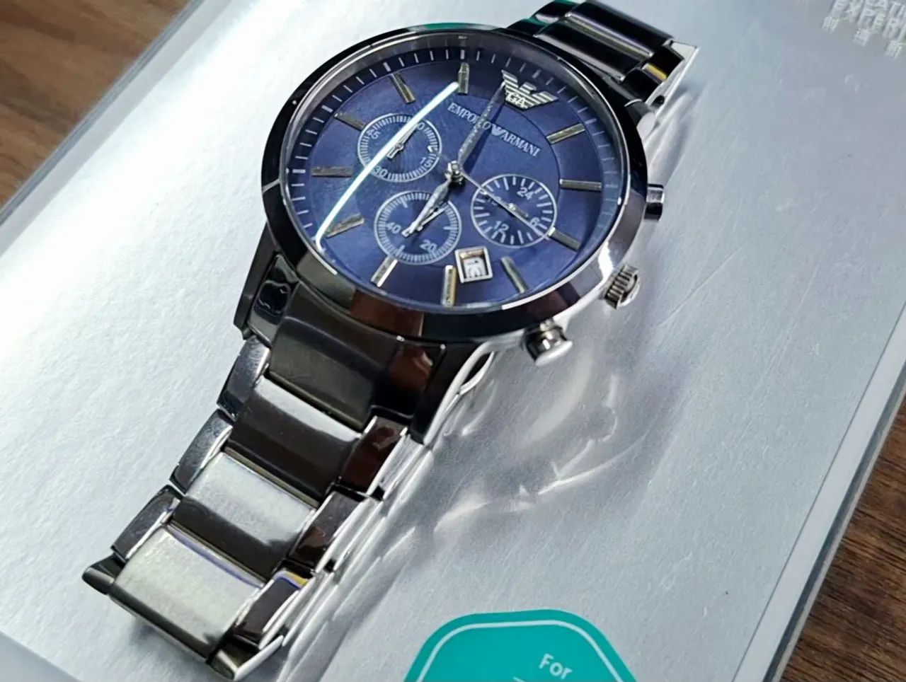 RELÓGIO EMPORIO ARMANI AR 2448 ZERO!!! - Foto 2