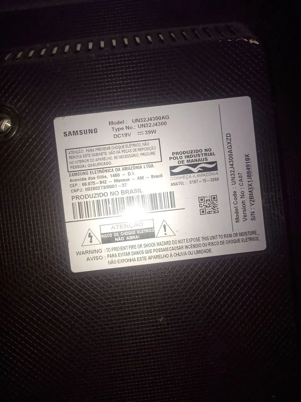 Tv. Samsung 32 polegadas com defeito  - Foto 3