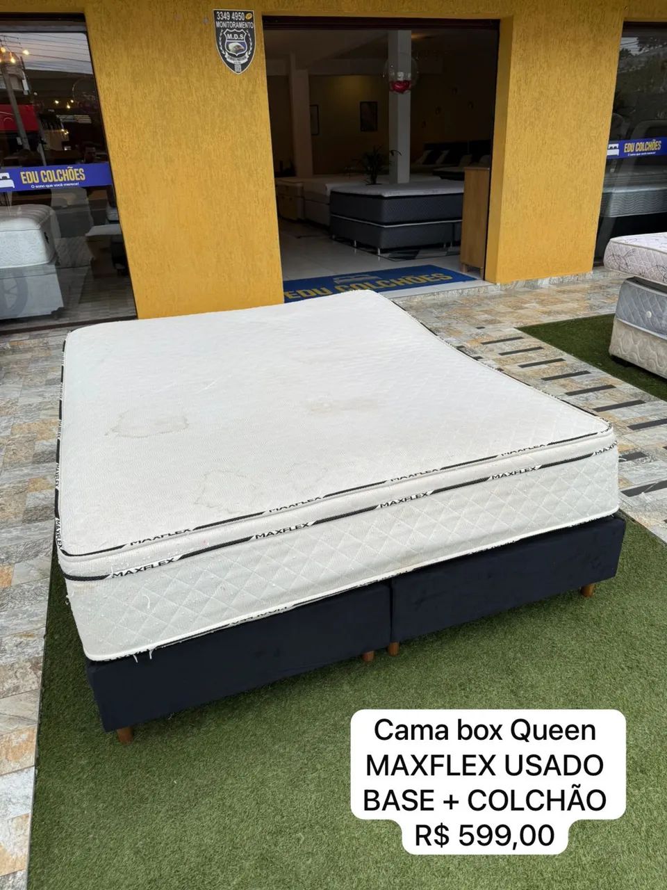 Cama box Queen size MAXFLEX USADA - ENTREGAMOS  - Foto 4