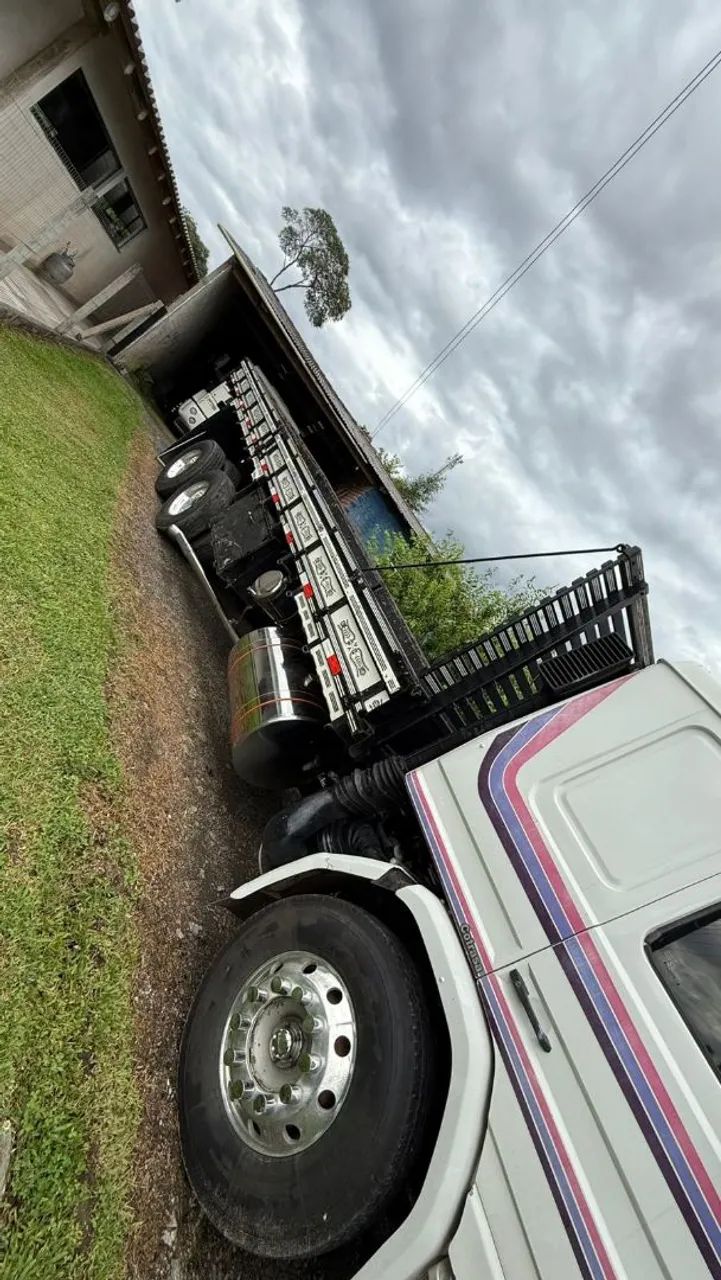 Scania p93 ano 97 carroceria caminhão top muito bem cuidado...o - Foto 7