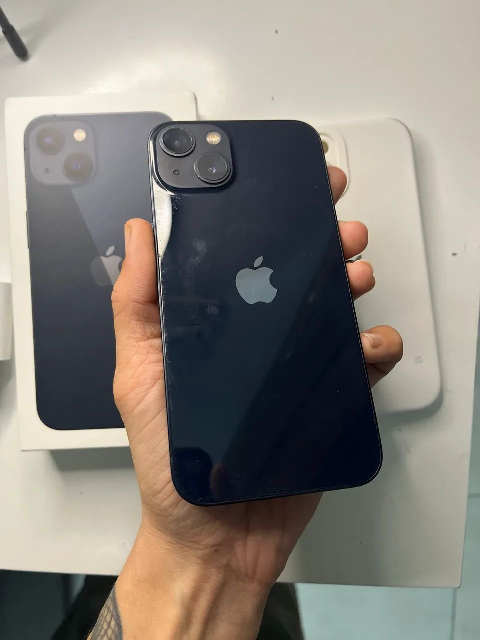 IPhone 13 128GB Impecável + Caixa e Carre Original Apple  - Foto 4