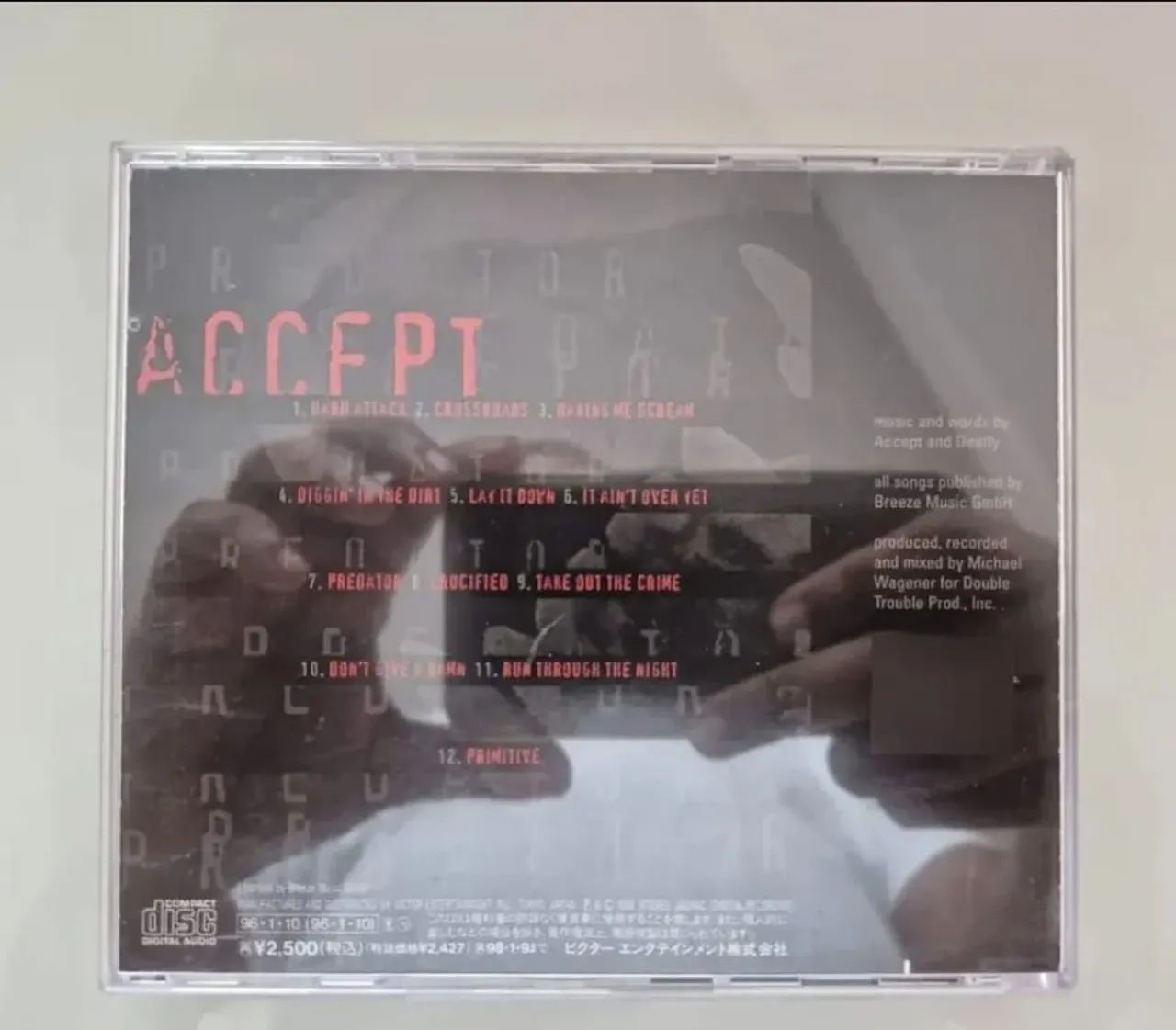 CD Accept - Predator - Foto 2