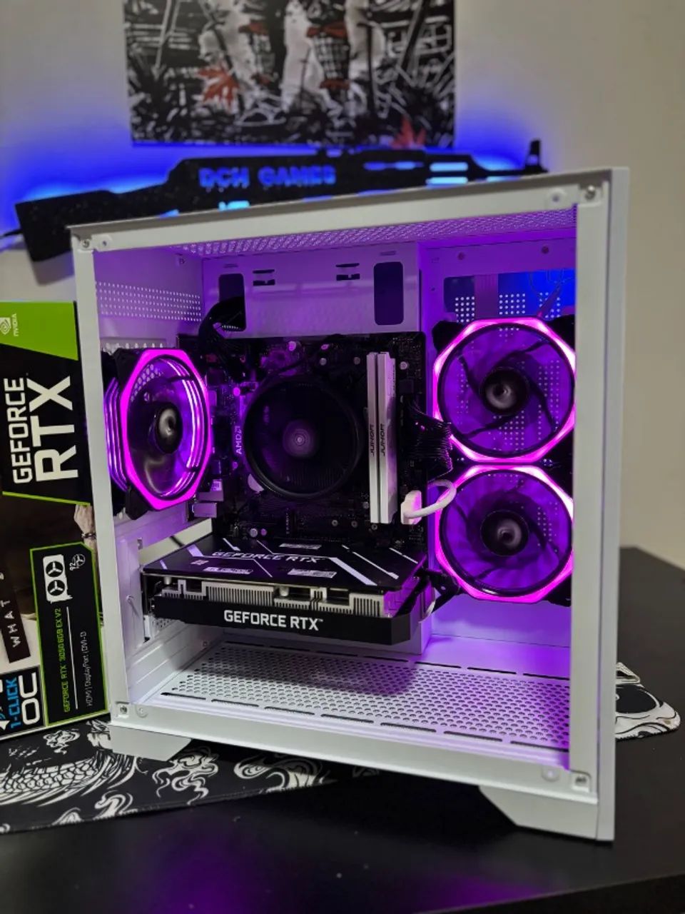 Pc gamer com RTX  Ryzen 5 5500 - Foto 2