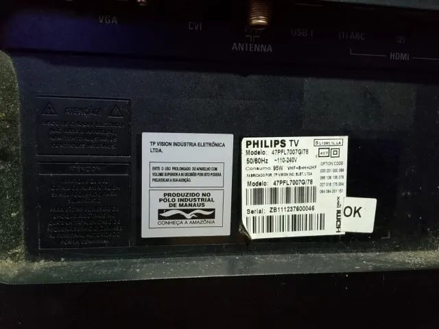 TV Philips 47 LED 47PFL7007G/78 - Foto 3