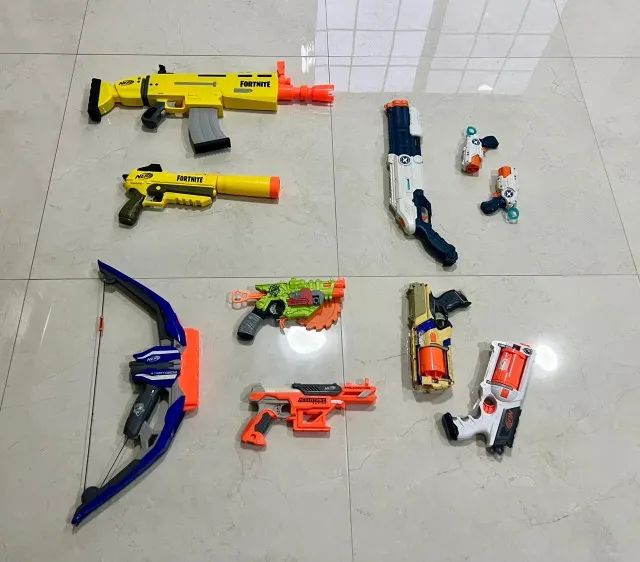 Conjunto Nerfs oficiais R$800 tudo, preços individuais a serem