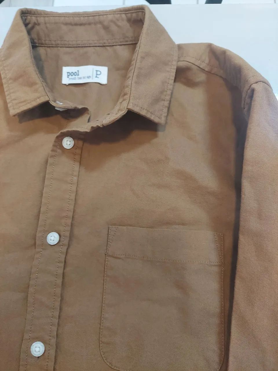 CAMISA POOL SARJA DE MANGA LONGA NUNCA USADA!!!!!!! - Foto 2