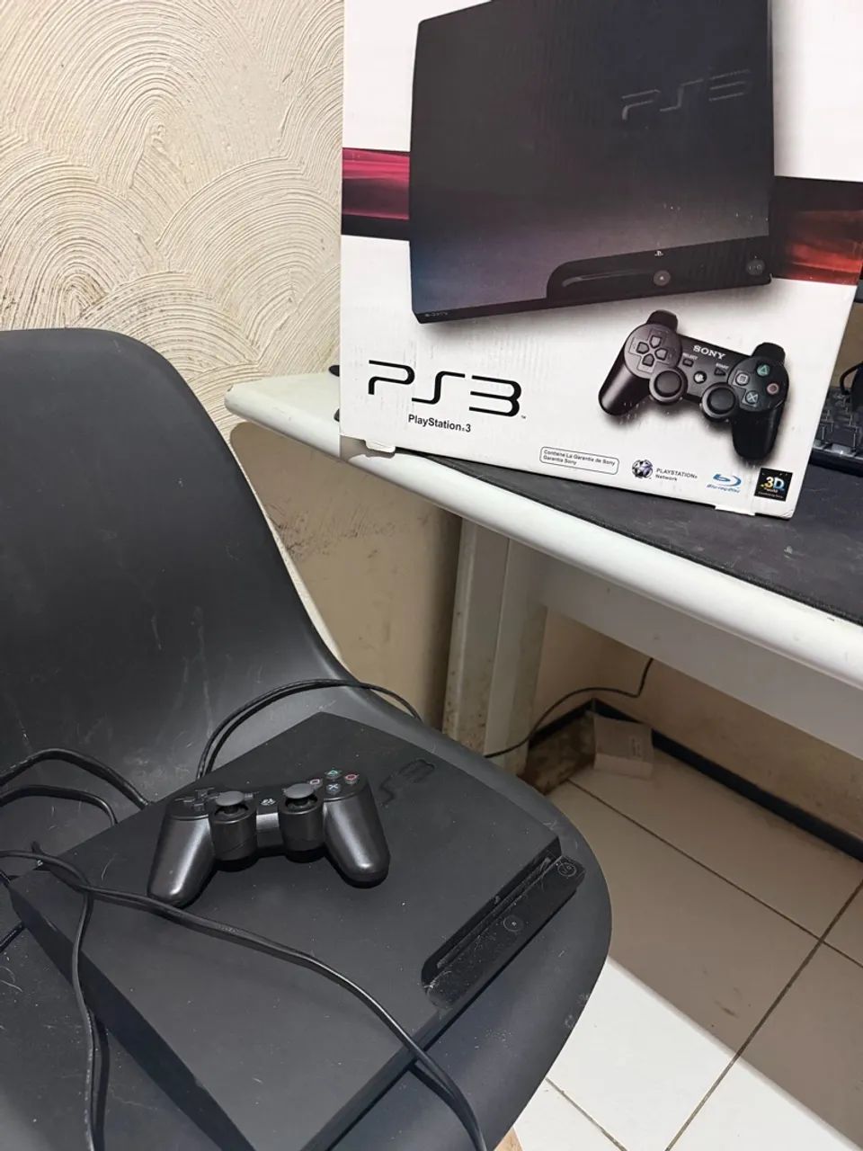 Ps3 zerado,com lojas liberadas e caixa 