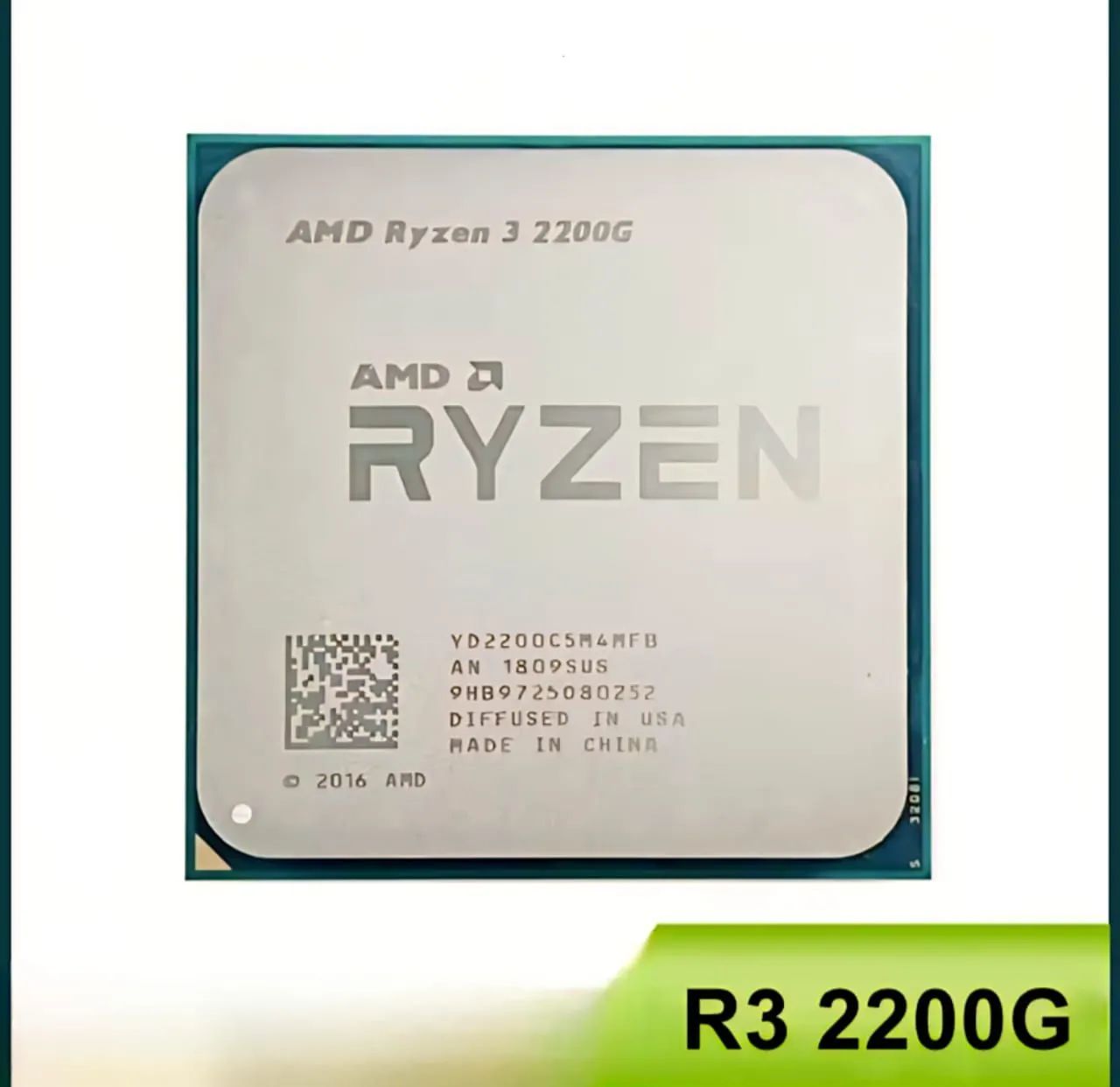 Processador AM4 Ryzen 3 2200G Gráficos Integrados, Perfeito Estado