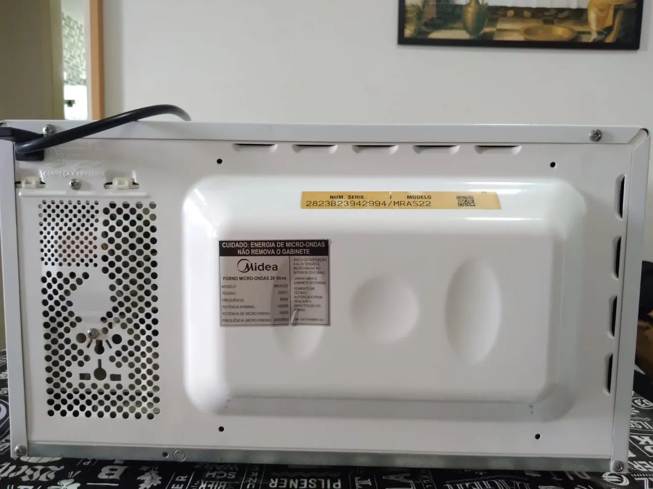 Microondas Midea MRAS22 (com defeito) - Foto 3