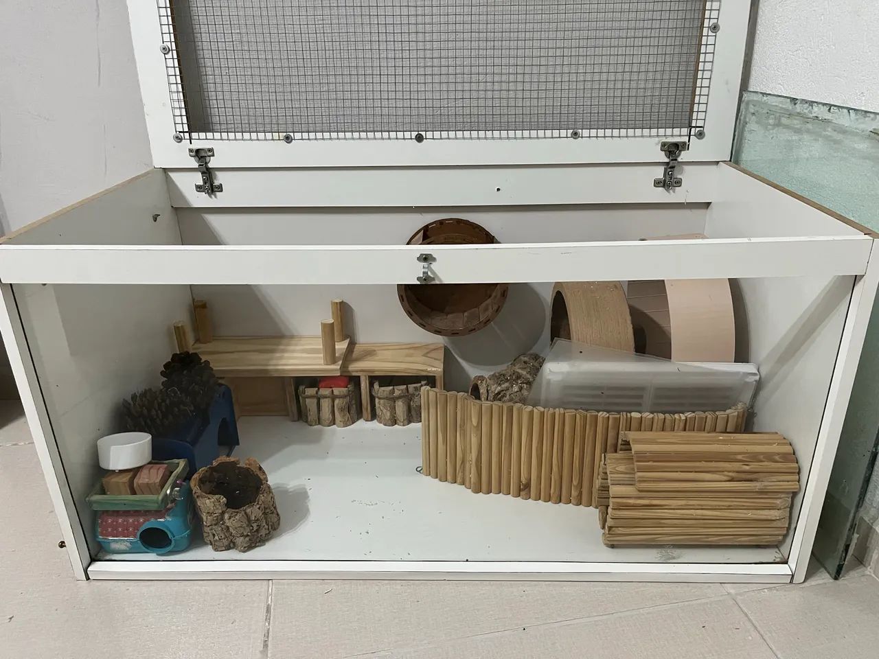 Terrario 1x70x50 hamster roedores