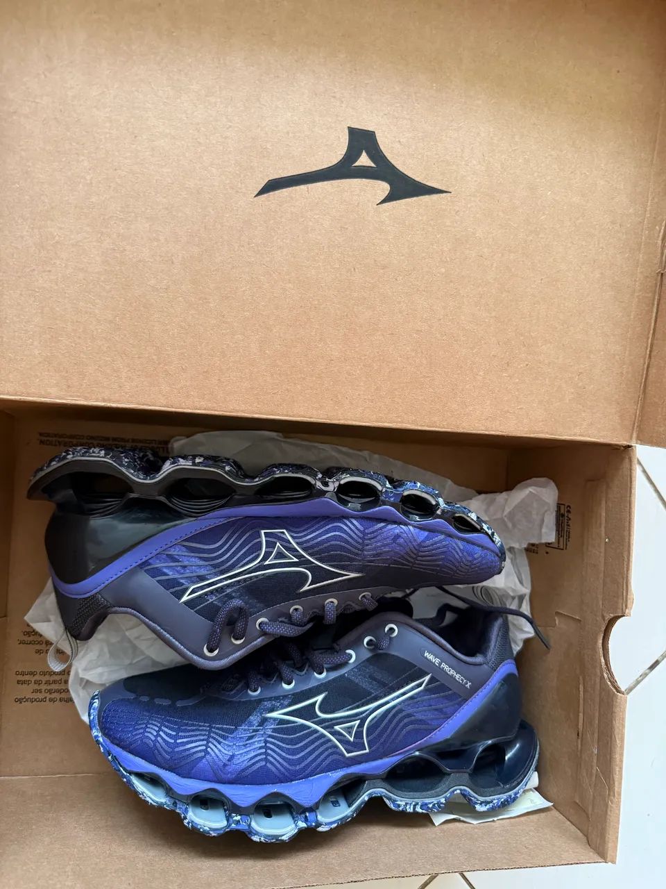 Tênis Mizuno Prophecy X Original N*38! Zero