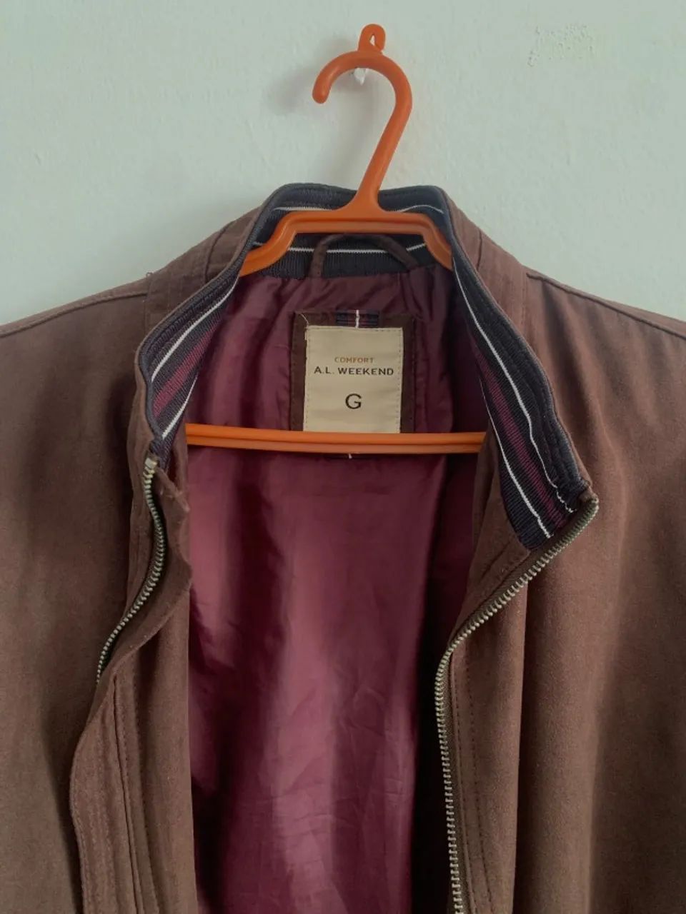 Jaqueta suede marrom - G - Foto 3