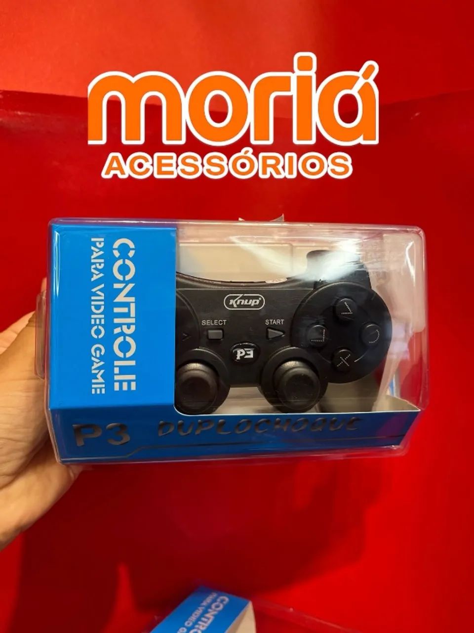 Controle PS3 PC Bluetooth e Cabo de Carregamento - Foto 3