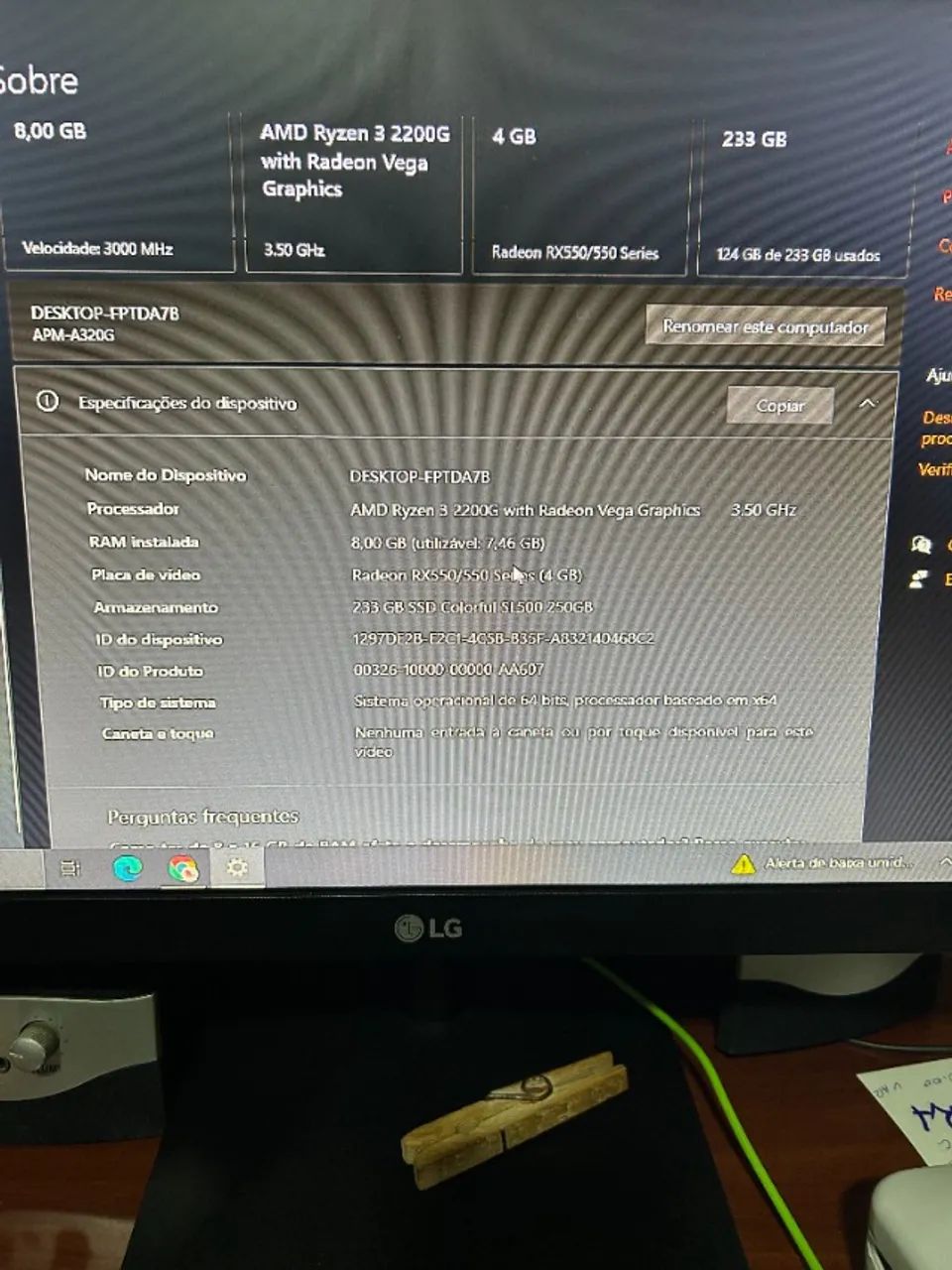 CPU Gamer em perfeito estado - Foto 4