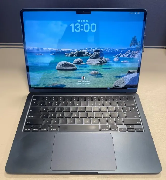 MACBOOK AIR M4 16GB 256GB 13 POLEGADAS NOVO LACRADO - Notebooks