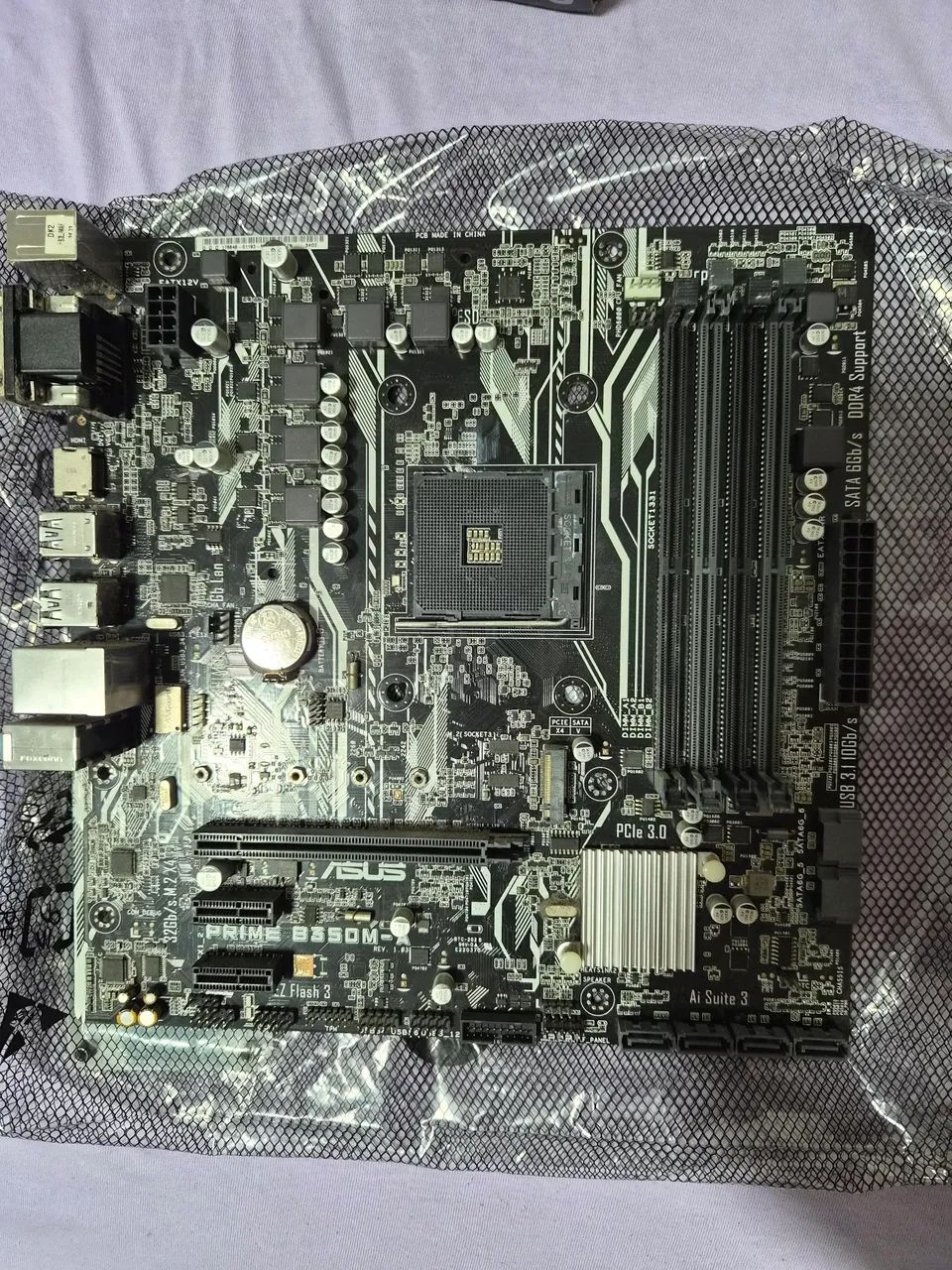 Vendo placa mãe ASUS PRIME B350M - A - Foto 2