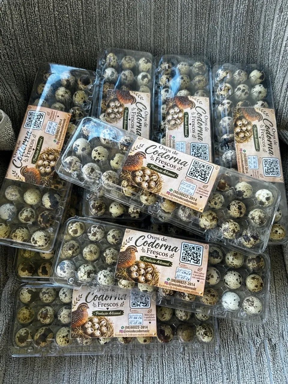 Ovos de codorna