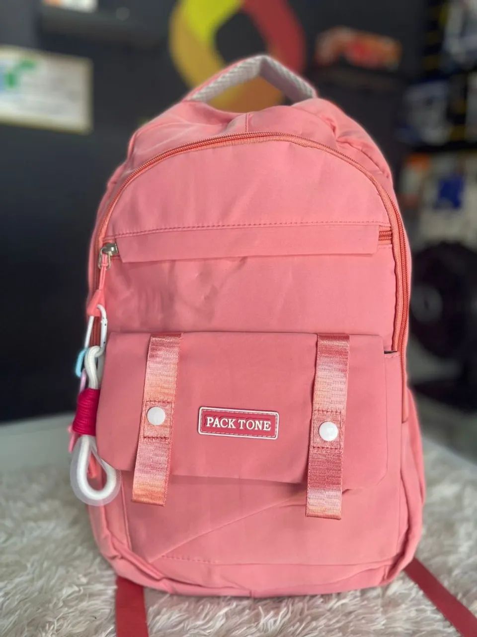 Mochila feminina universitária - Foto 4