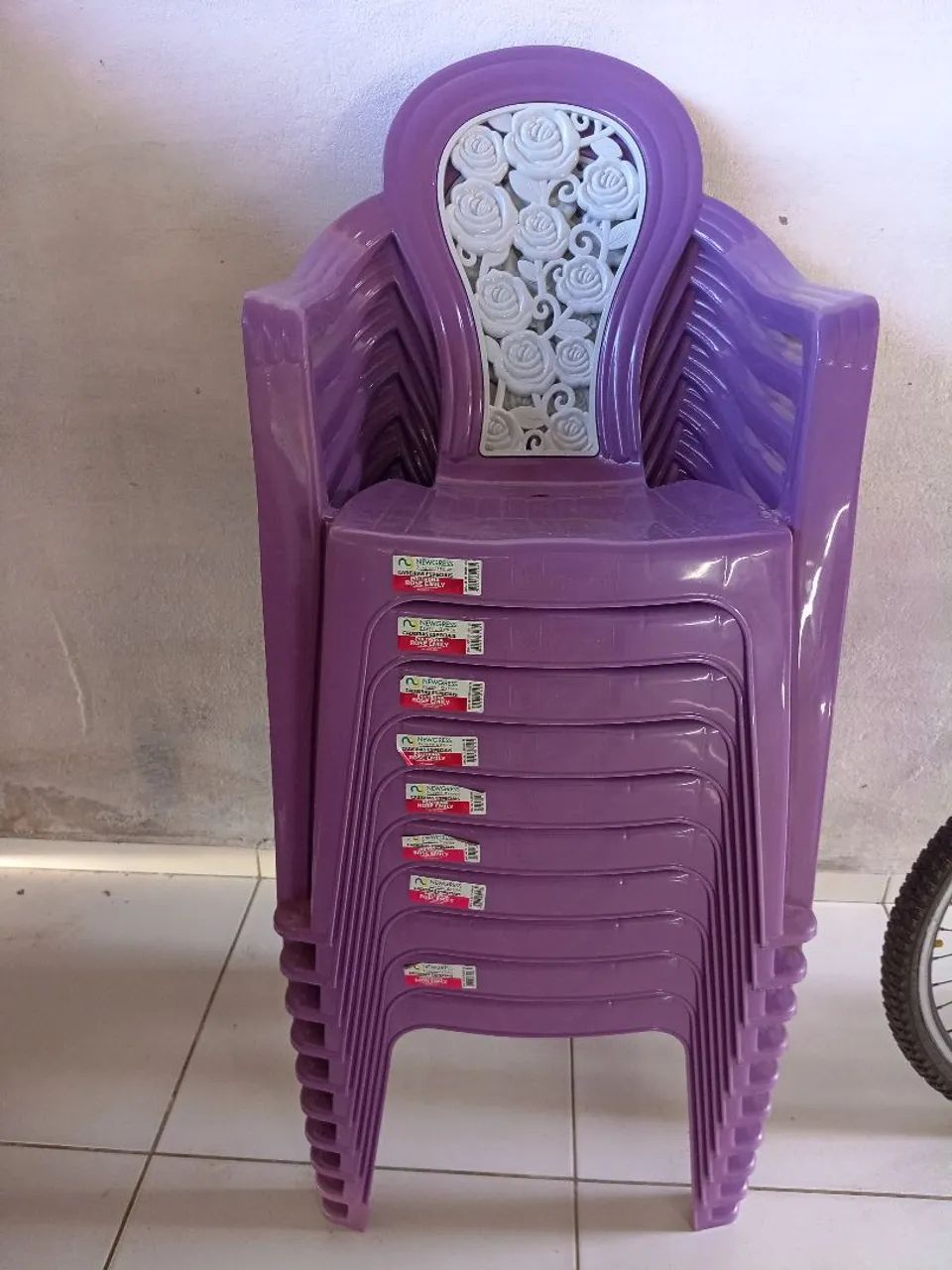 Cadeiras lilás  - Foto 2