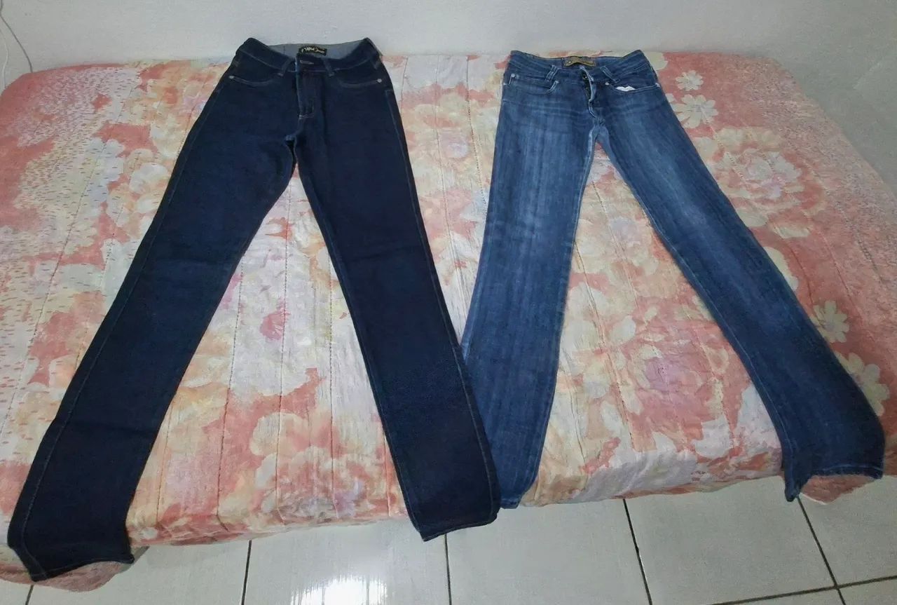 9 Calças usadas n°34. - Foto 2