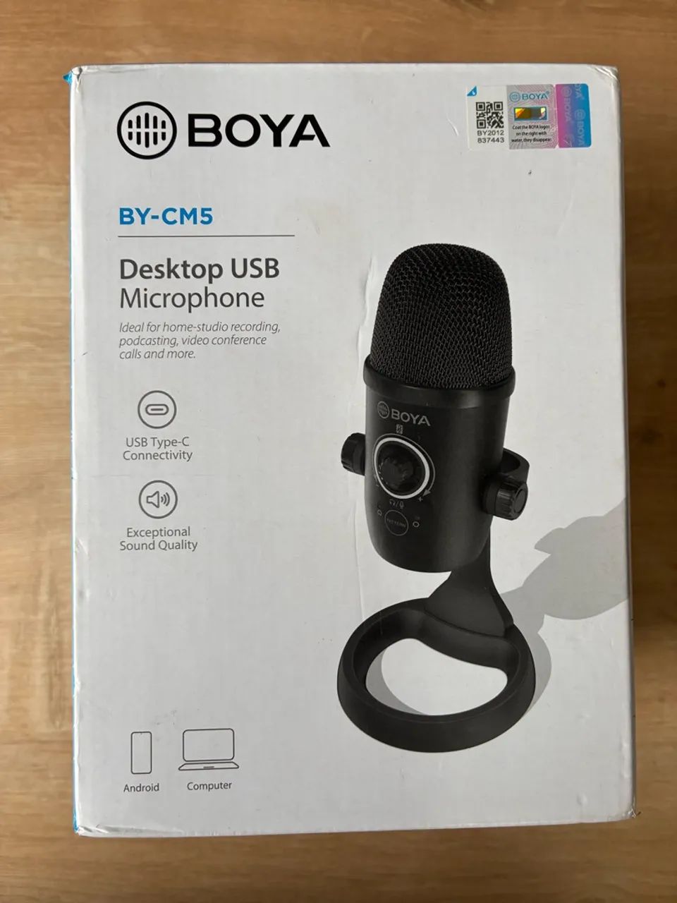 Microfone Boya BY-CM5