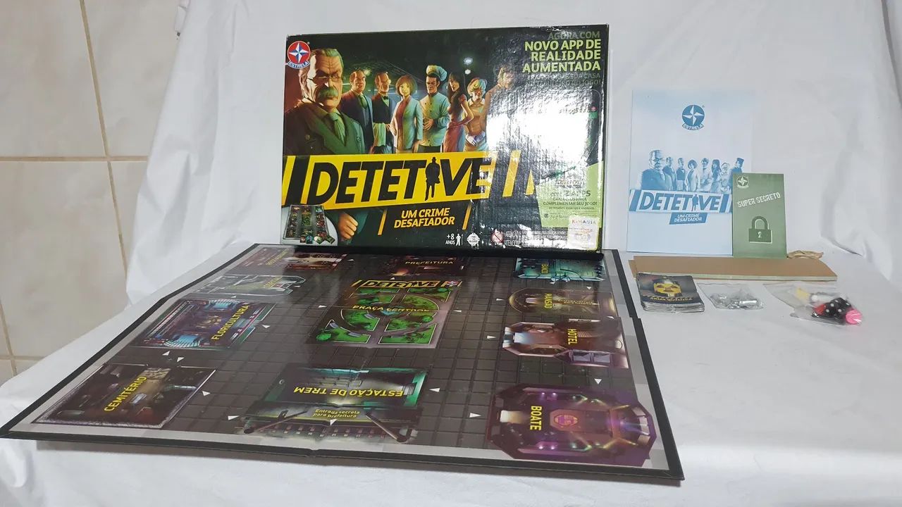 Jogo detetive da estrela completo em ótimo estado  - Foto 2