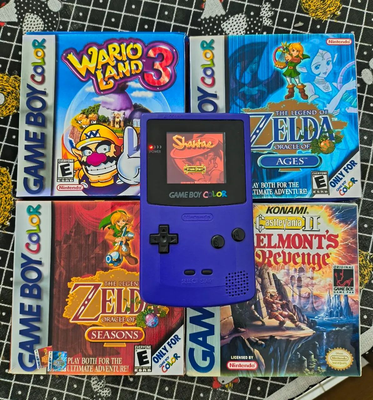 Game Boy Color IPS + Jogos