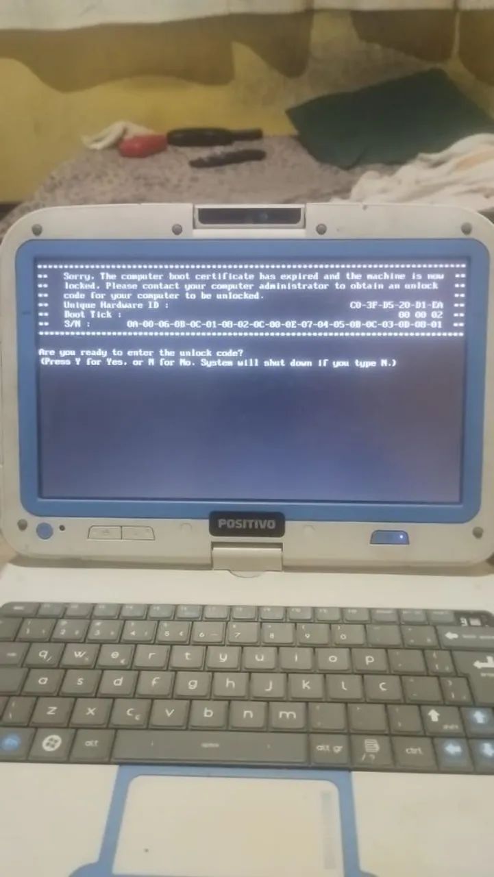 Notebook positivo 