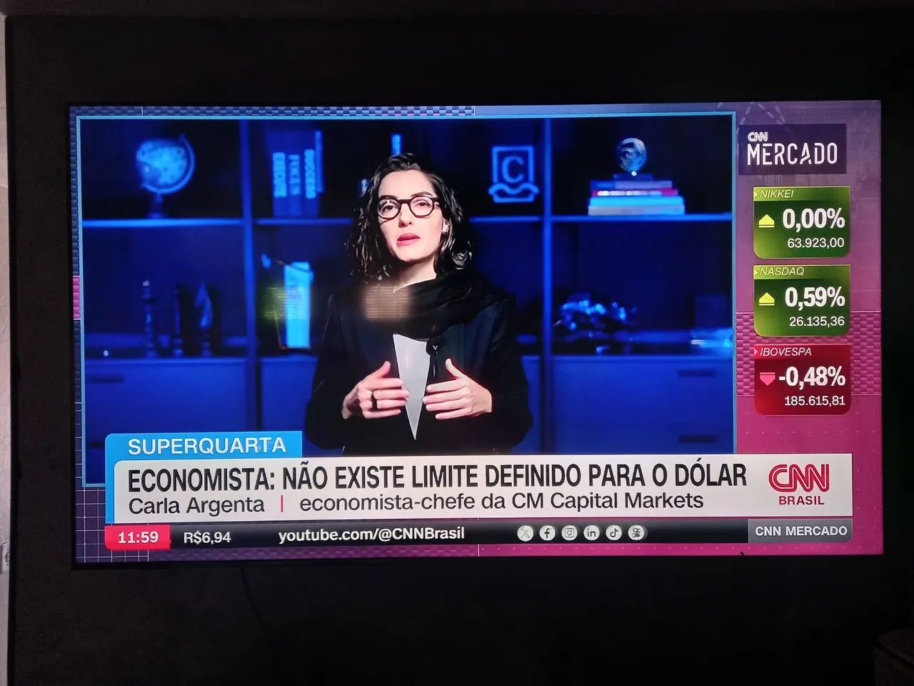 SMART TV 75 POLEGAS NOVA COM NOTA  - Foto 2