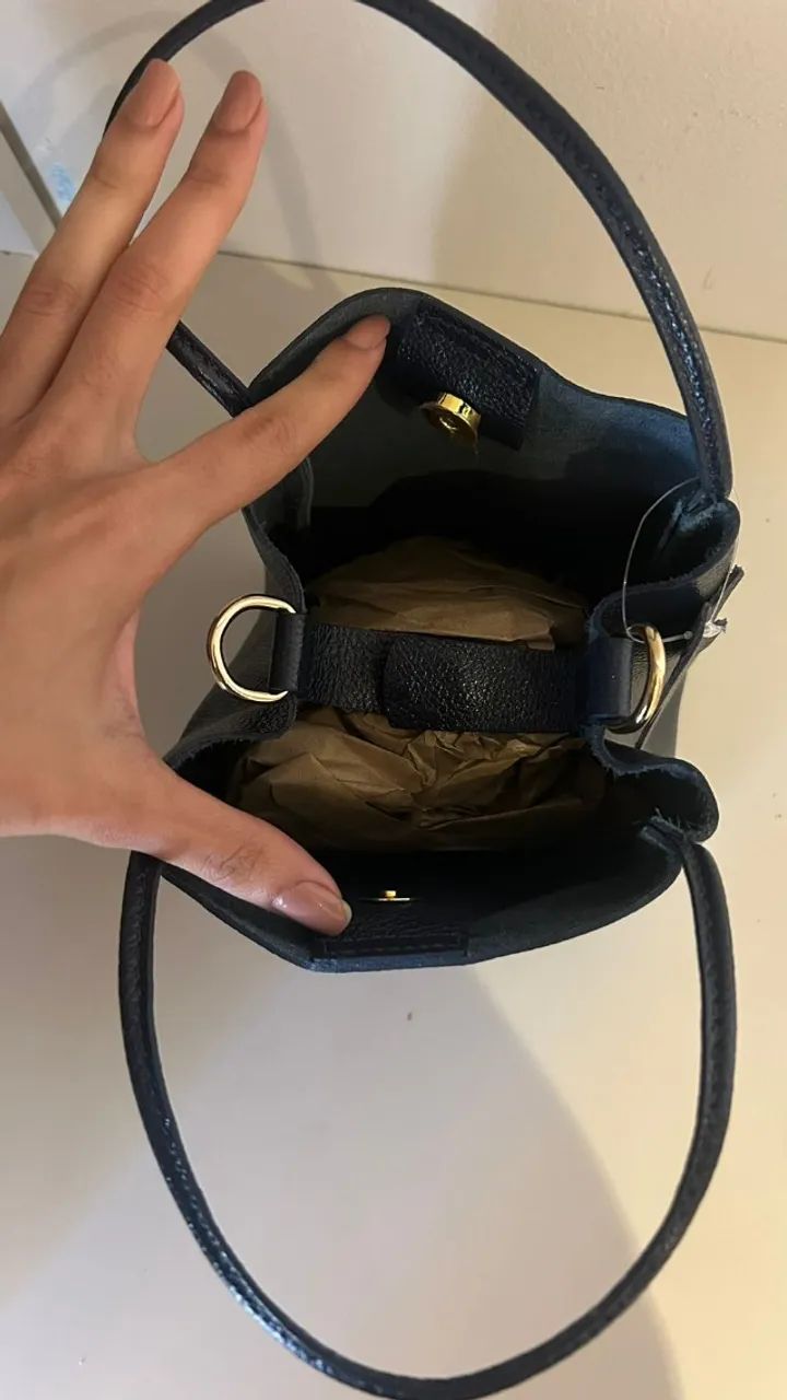 BOLSA FEMININA DE COURO  - Foto 3