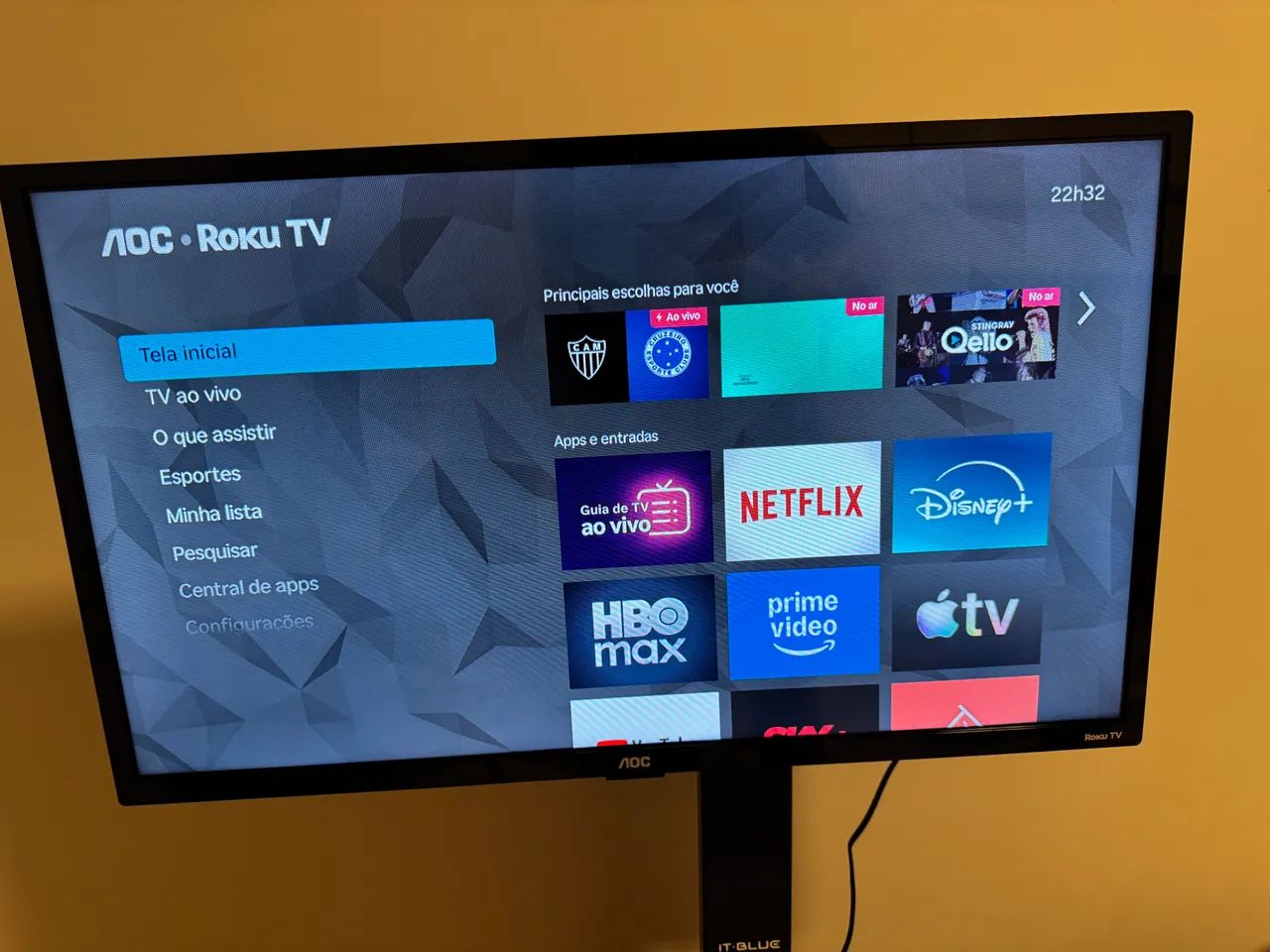 Tv AOC ROKU 32 Polegadas  - Foto 2