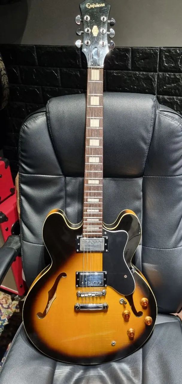 Epiphone Dot Super VS Flame Top  - Foto 2